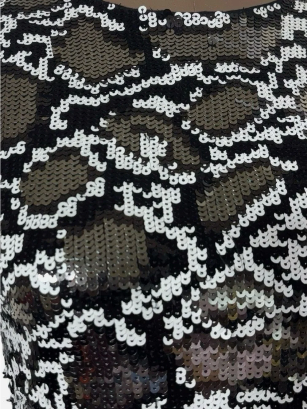 MICHAEL Michael Kors sequined leopard print mini dress i - Picture 7 of 8